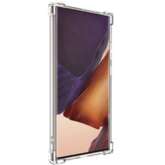 Samsung Galaxy Note 20 Ultra IMAK Fleksibel Plastik Cover m. Forstærkede Hjørner - Gennemsigtig