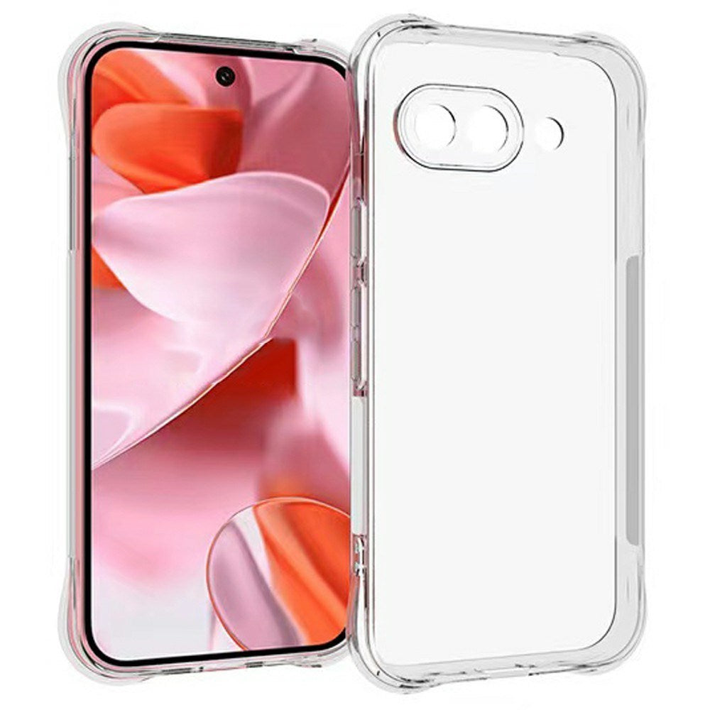 EIDERWOOD Google Pixel 9a Plastik Cover m. Stødabsorberende Hjørner - Gennemsigtig