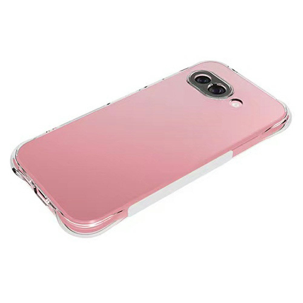 EIDERWOOD Google Pixel 9a Plastik Cover m. Stødabsorberende Hjørner - Gennemsigtig