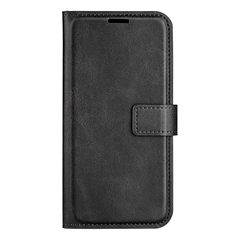 Motorola Moto G35 Flipcover i Kunstlæder - Sort
