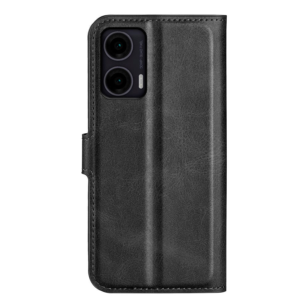Motorola Moto G35 Flipcover i Kunstlæder - Sort