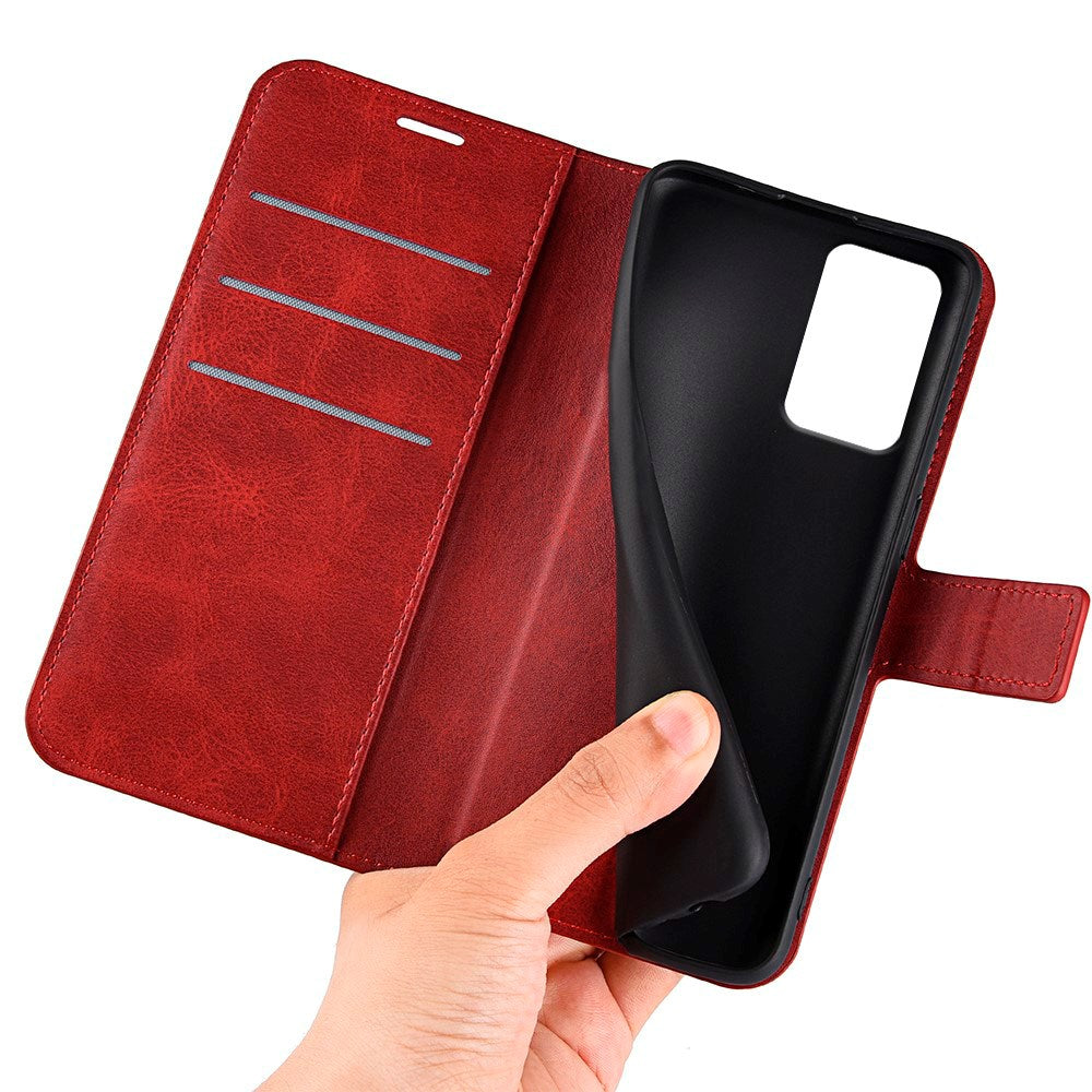 Motorola Moto G35 Flipcover i Kunstlæder - Rød