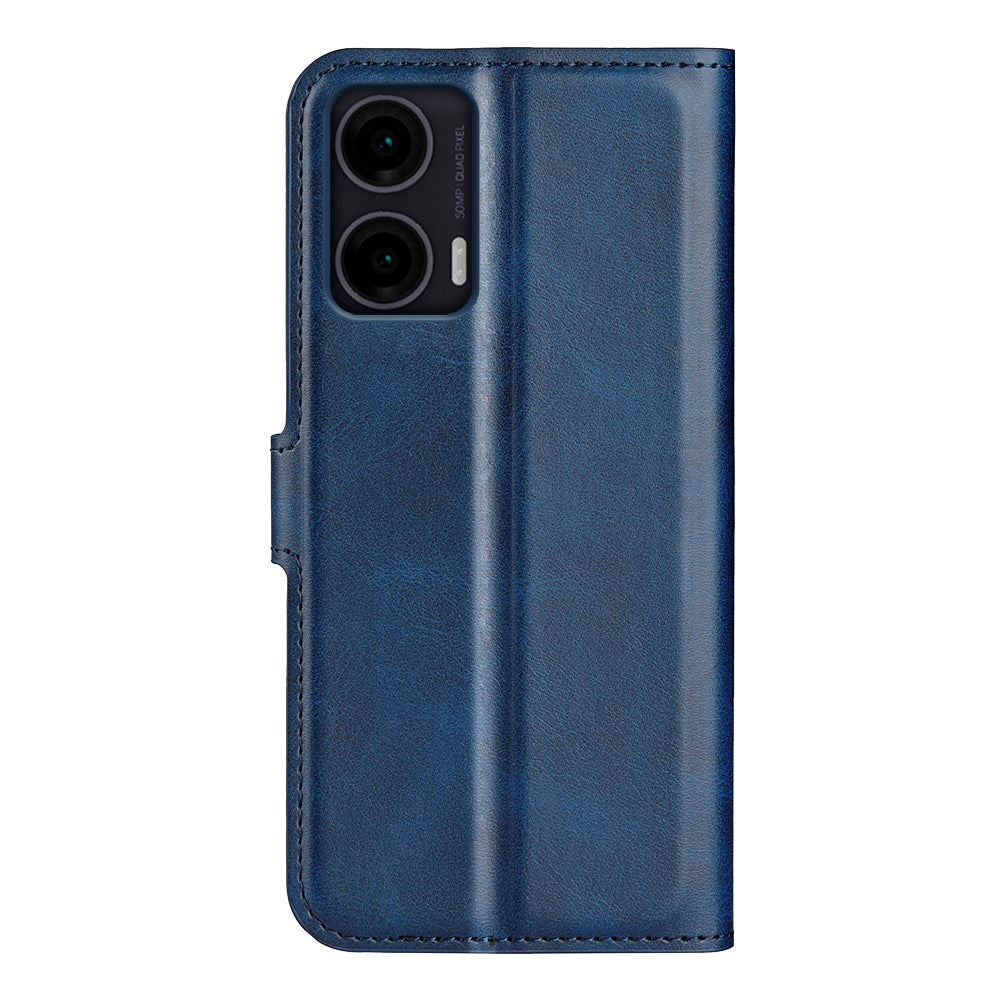 Motorola Moto G35 Flipcover i Kunstlæder - Blå
