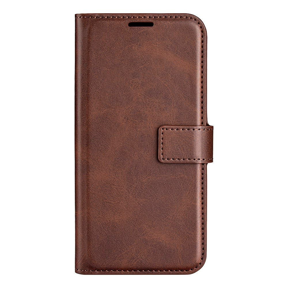 Motorola Moto G35 Flipcover i Kunstlæder - Brun