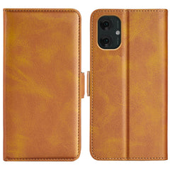 EIDERWOOD Motorola Moto G55 Wallet Flip Cover i læder m. Pung - Brun