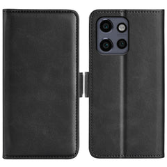 EIDERWOOD Motorola Edge 50 Neo Wallet Flip Cover i læder m. Pung - Sort