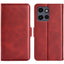 EIDERWOOD Motorola Edge 50 Neo Wallet Flip Cover i læder m. Pung - Rød
