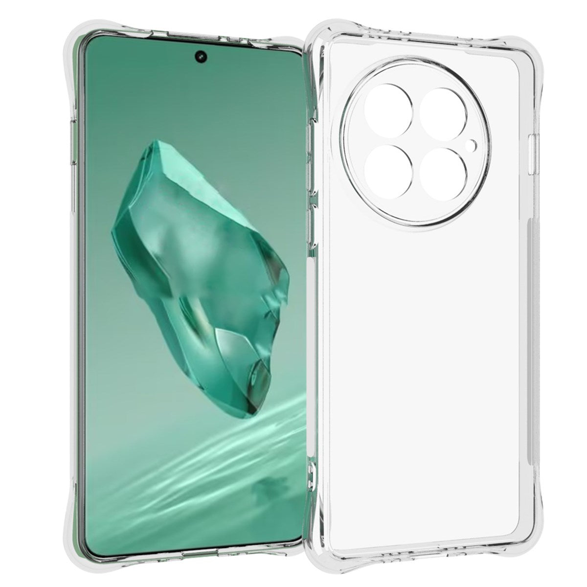 EIDERWOOD OnePlus 13 Fleksibel Plastik Cover - Gennemsigtig
