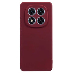 Xiaomi Redmi Note 14 Pro Bagside Cover Fleksibelt Plastik - Rød