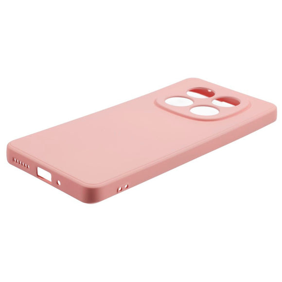 Xiaomi Redmi Note 14 Pro Bagside Cover Fleksibelt Plastik - Lyserød