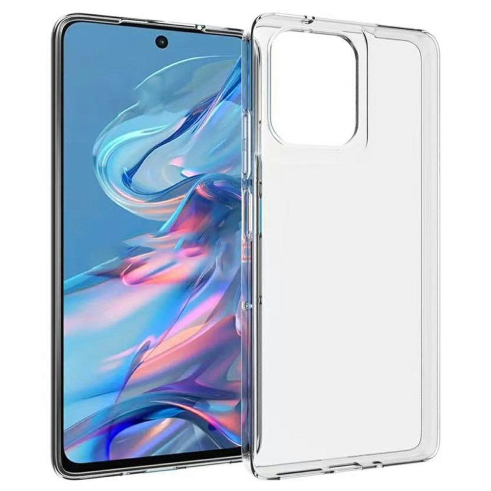 EIDERWOOD Motorola Moto G75 5G Bagside Beskyttelsescover i Fleksibelt Plast - Gennemsigtig