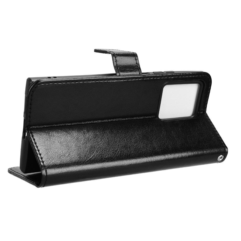 EIDERWOOD HMD Skyline Kunstlæder Flip Cover m. Kortholder & Ståfunktion - Sort