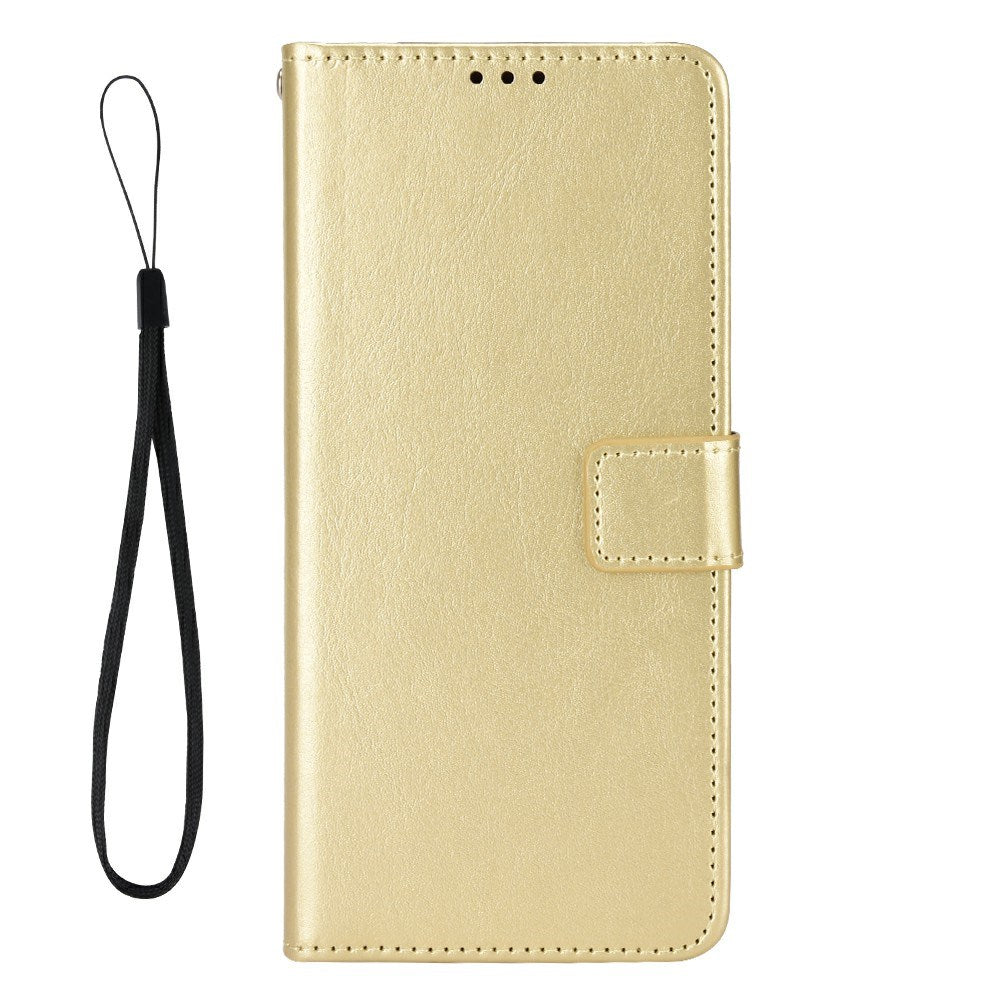 EIDERWOOD HMD Skyline Kunstlæder Flip Cover m. Kortholder & Ståfunktion - Guld