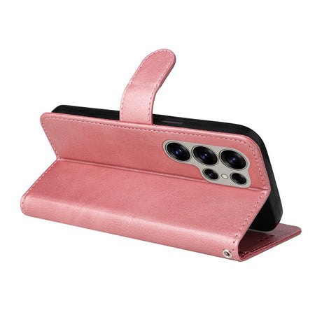 EIDERWOOD Vegansk Læder Flip Cover Samsung Galaxy S25 Ultra - Lyserød