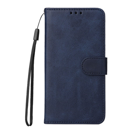 EIDERWOOD Vegansk Læder Flip Cover Samsung Galaxy S25 - Blå