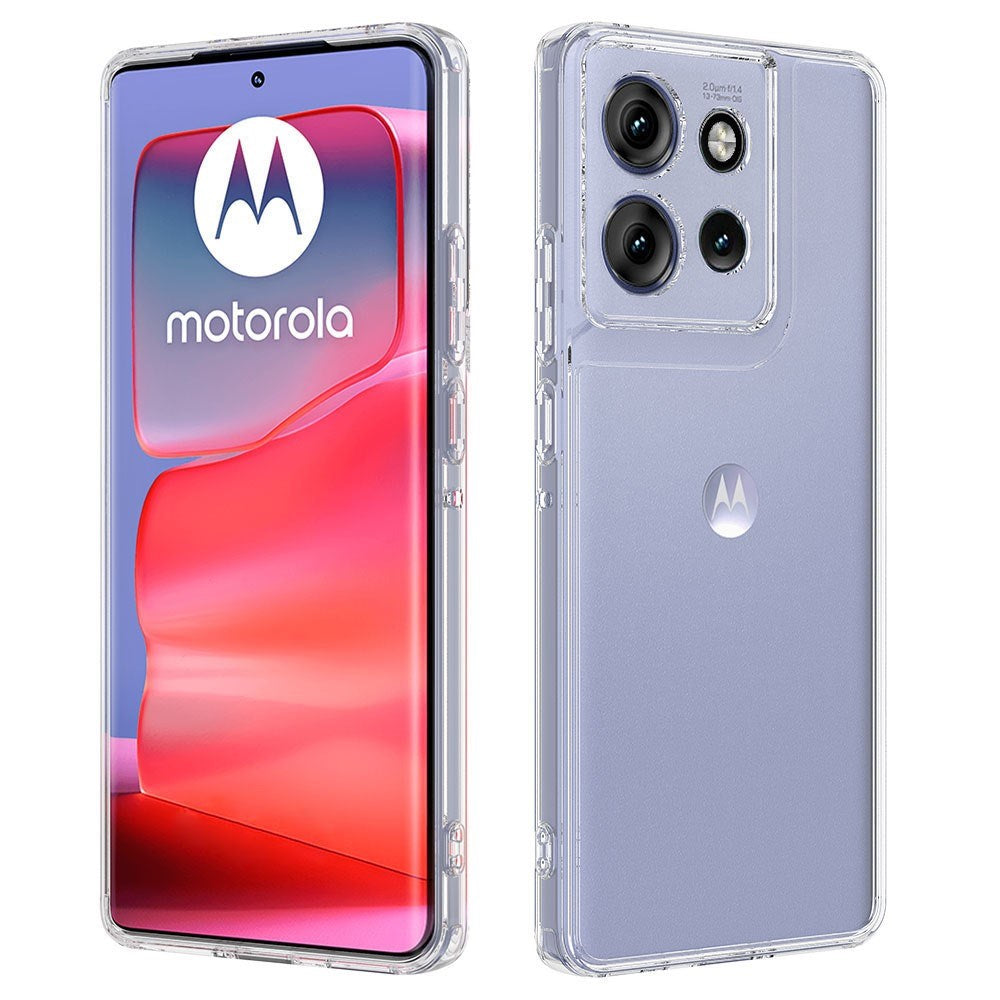 Motorola Edge 60 Neo / 50 Neo / ThinkPhone 25 EIDERWOOD Hybrid Cover - Gennemsigtig
