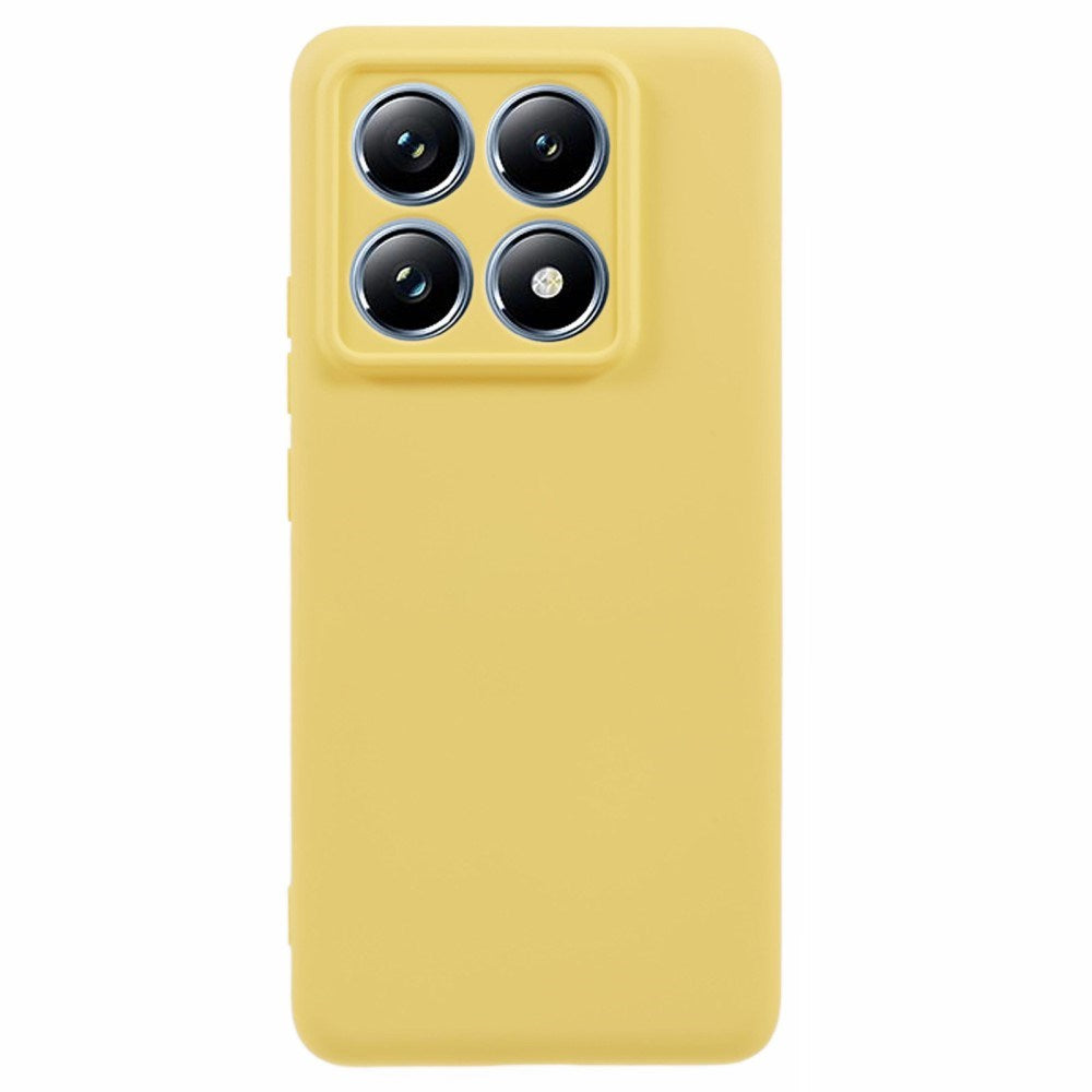 EIDERWOOD Xiaomi 14T Pro Foret Fleksibelt Plast Cover - Gul