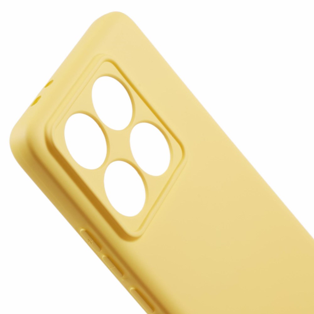 EIDERWOOD Xiaomi 14T Pro Foret Fleksibelt Plast Cover - Gul
