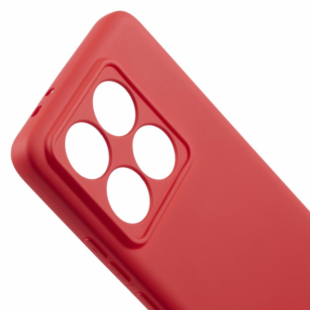 EIDERWOOD Xiaomi 14T Pro Foret Fleksibelt Plast Cover - Rød