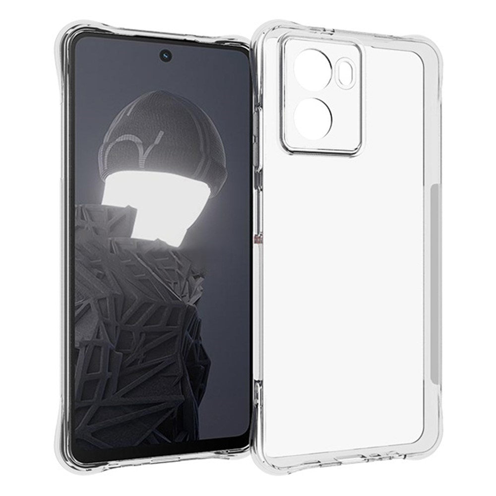 EIDERWOOD HMD Fusion / Fusion X1 Plastik Cover m. Stødabsorberende Hjørner - Gennemsigtig