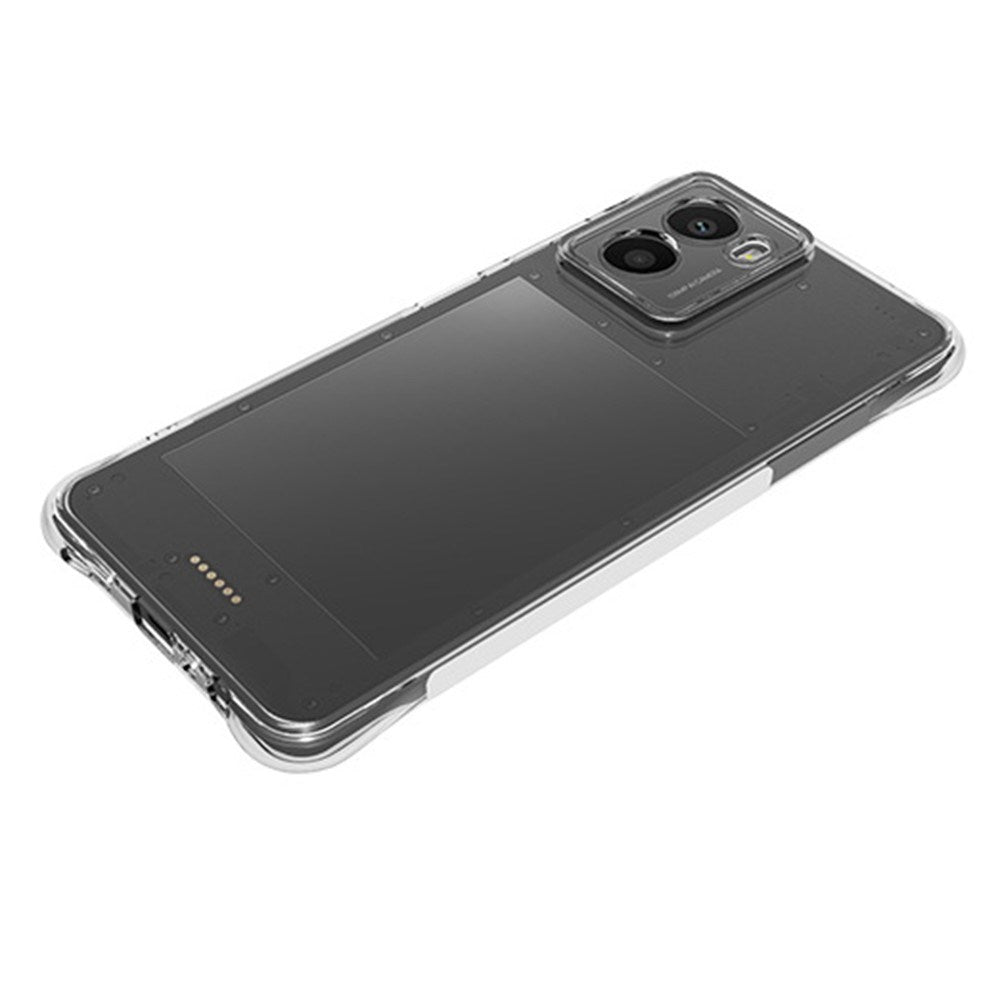 EIDERWOOD HMD Fusion / Fusion X1 Plastik Cover m. Stødabsorberende Hjørner - Gennemsigtig