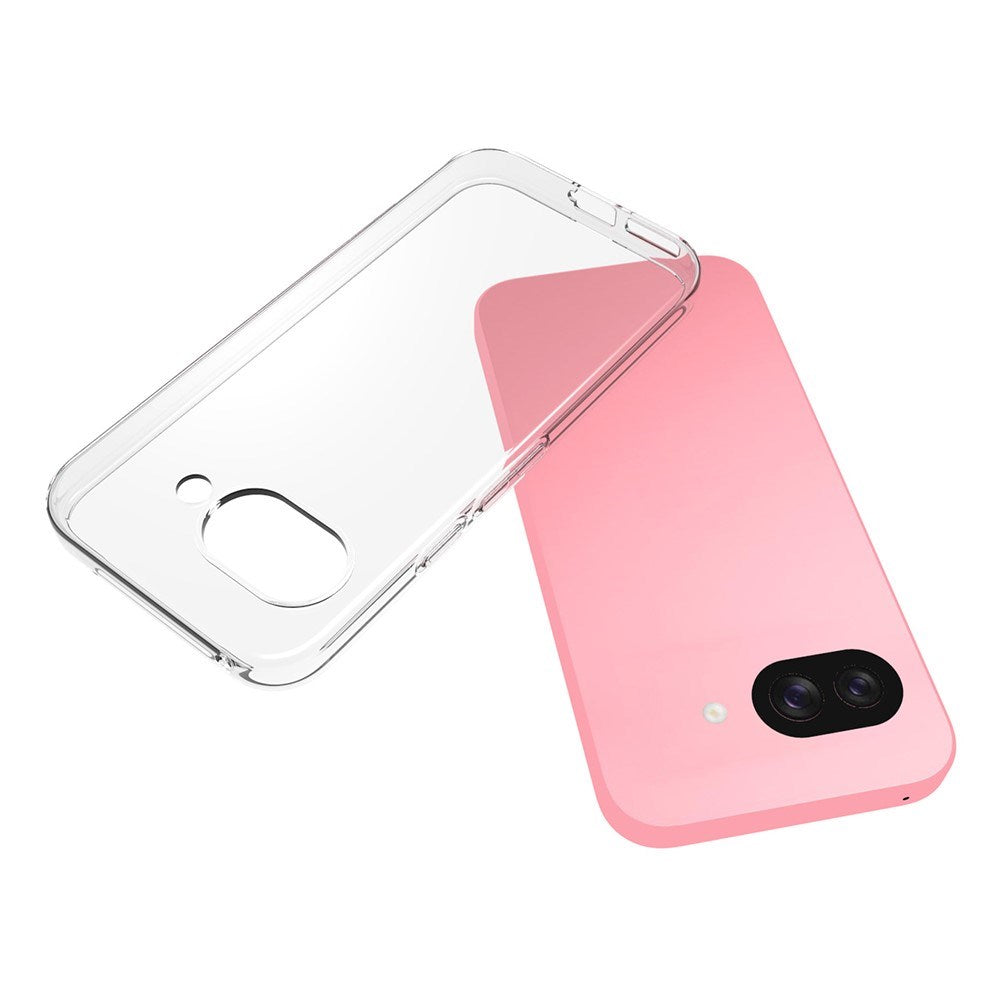 EIDERWOOD Google Pixel 9a Blankt Fleksibelt Plastik Cover - Gennemsigtig