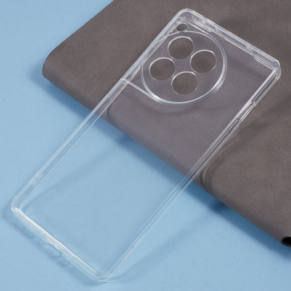 EIDERWOOD OnePlus 12R Fleksibelt Plastik Bagside Cover - Gennemsigtig