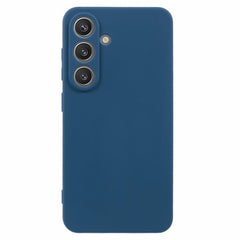 EIDERWOOD - Samsung Galaxy S25 Blødt Plast Cover - Anti-Ridse Beskyttelse med Fiberforing - Mørkeblå