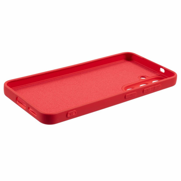 EIDERWOOD - Samsung Galaxy S25 Blødt Plast Cover - Anti-Ridse Beskyttelse med Fiberforing - Rød