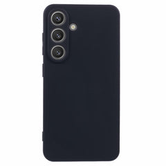 EIDERWOOD - Samsung Galaxy S25 Blødt Plast Cover - Anti-Ridse Beskyttelse med Fiberforing - Sort