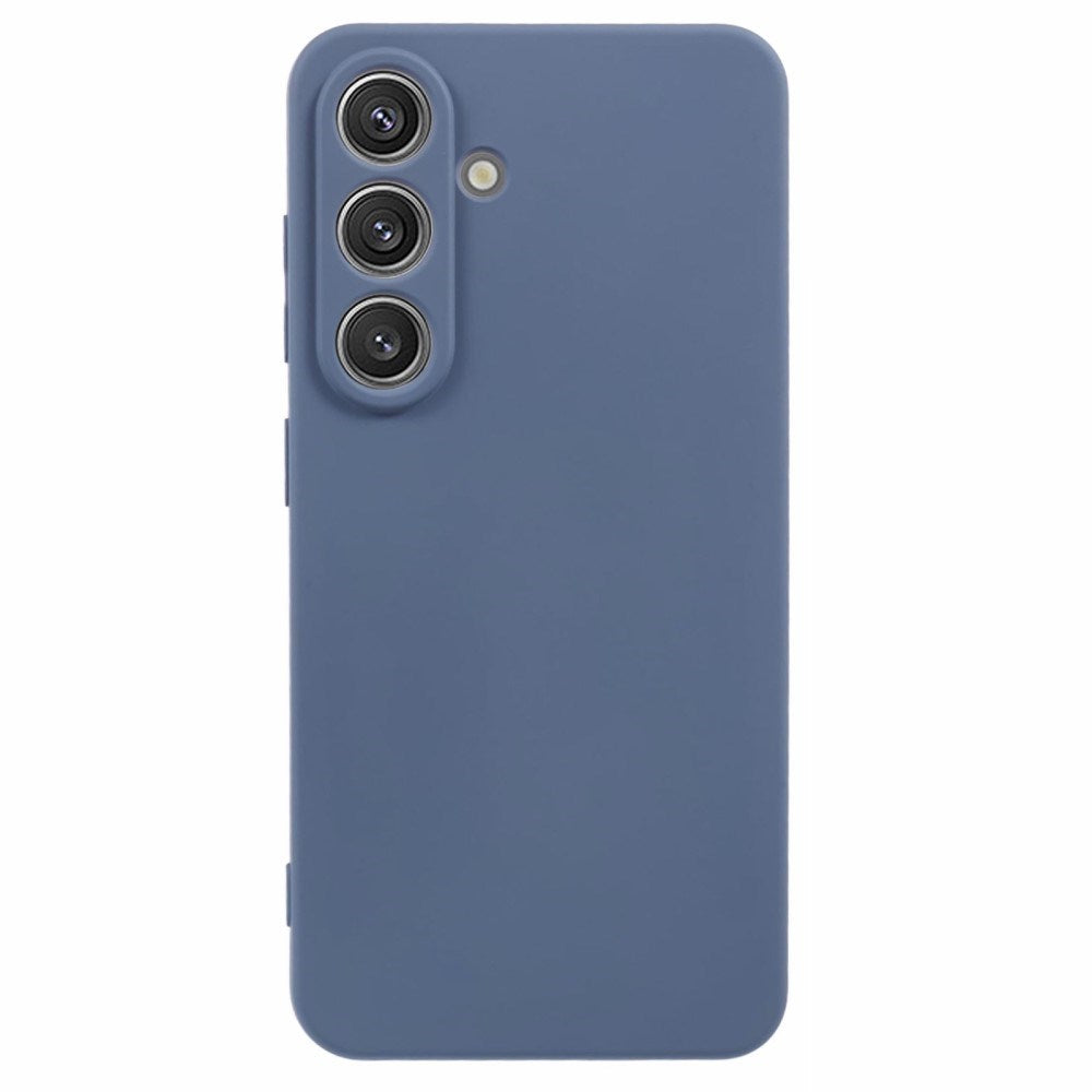 EIDERWOOD - Samsung Galaxy S25 Blødt Plast Cover - Anti-Ridse Beskyttelse med Fiberforing - Blå