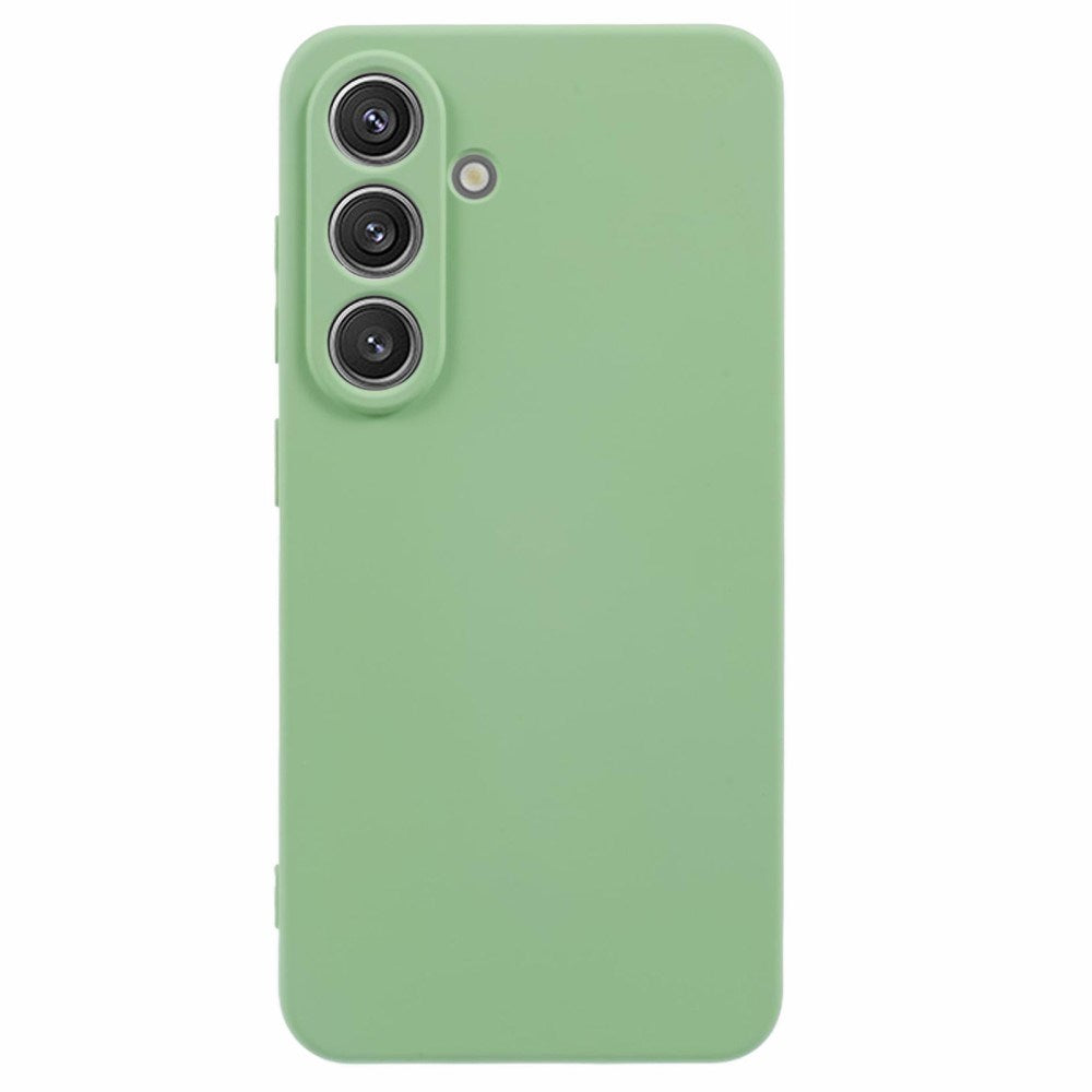 EIDERWOOD - Samsung Galaxy S25 Blødt Plast Cover - Anti-Ridse Beskyttelse med Fiberforing - Grøn