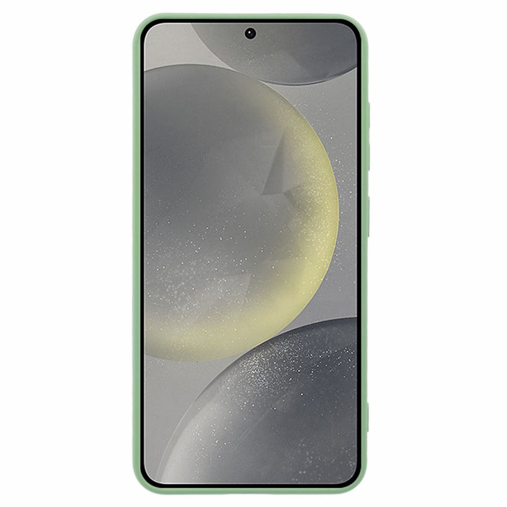 EIDERWOOD - Samsung Galaxy S25 Blødt Plast Cover - Anti-Ridse Beskyttelse med Fiberforing - Grøn