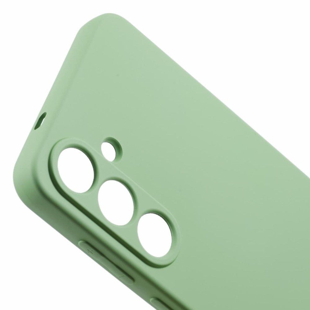 EIDERWOOD - Samsung Galaxy S25 Blødt Plast Cover - Anti-Ridse Beskyttelse med Fiberforing - Grøn