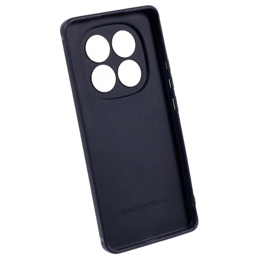 EIDERWOOD Xiaomi Redmi Note 14 Pro (5G) / Poco X7 Fleksibelt Plastik Cover - Sort