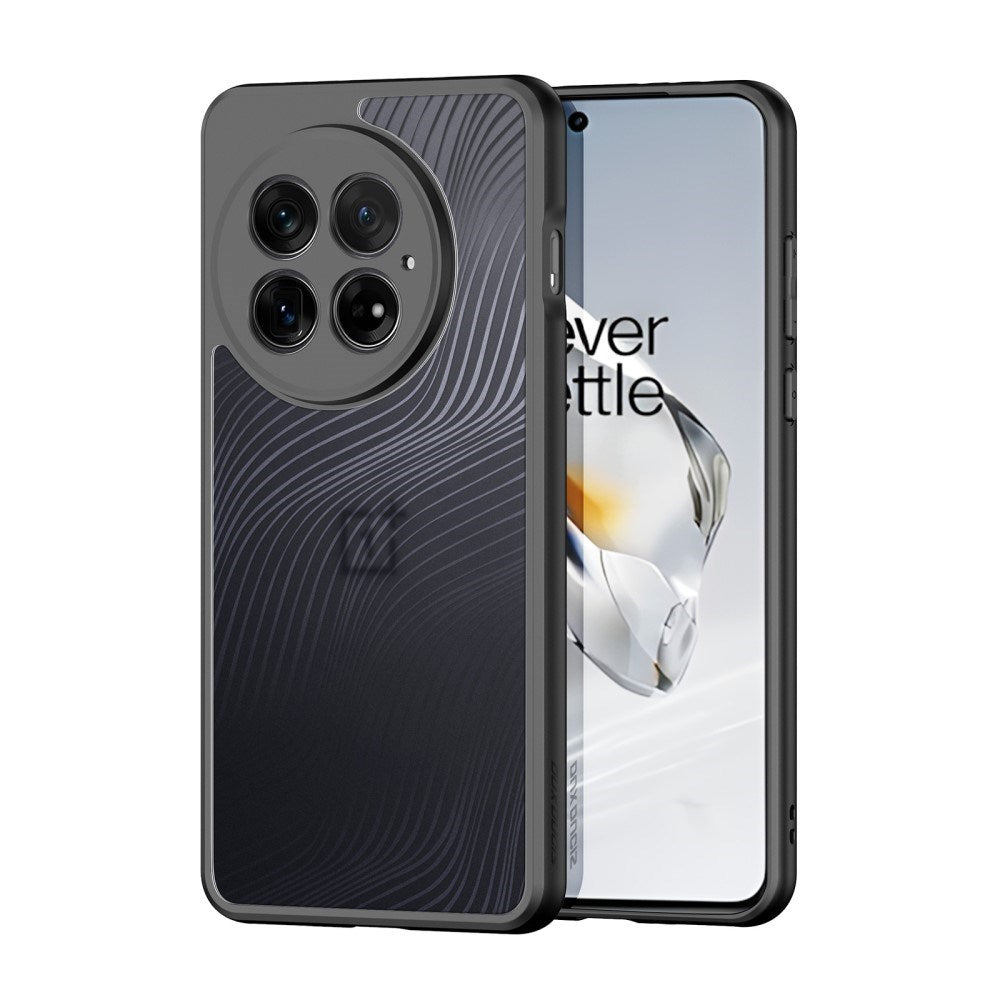 OnePlus 13 DUX DUCIS Aimo Series Plastik Cover - Gennemsigtig / Sort