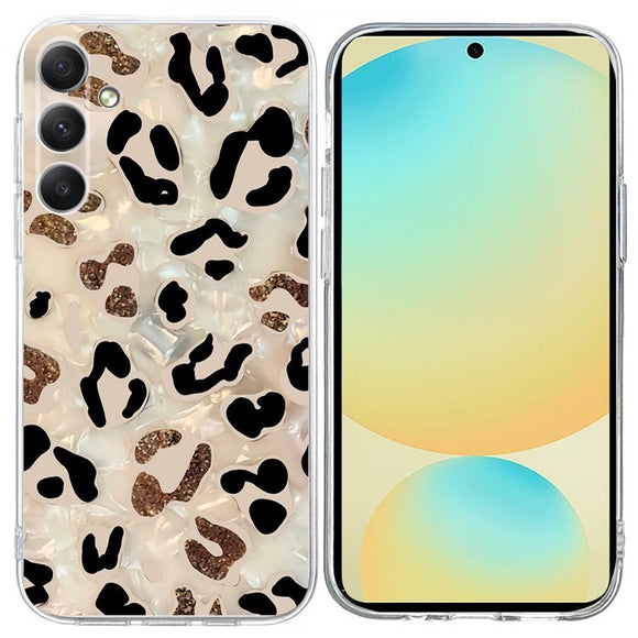 EIDERWOOD Samsung Galaxy S25 FE Fleksibel Plast Cover m. Motiv - Leopard
