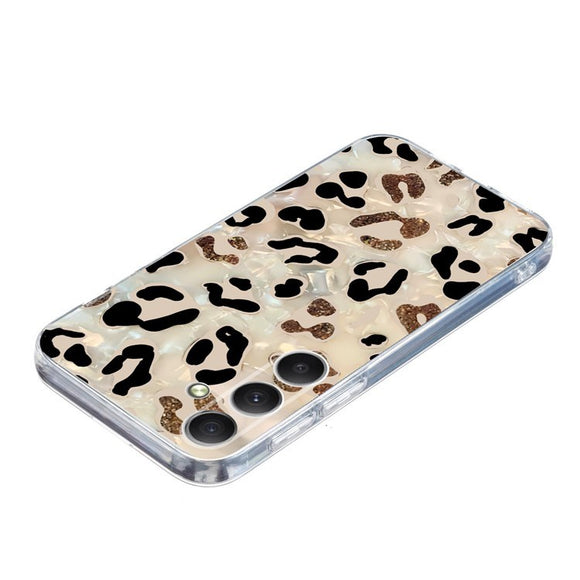 EIDERWOOD Samsung Galaxy S25 FE Fleksibel Plast Cover m. Motiv - Leopard