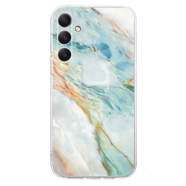 EIDERWOOD Samsung Galaxy S25 FE Fleksibel Plast Cover m. Motiv - Marmor