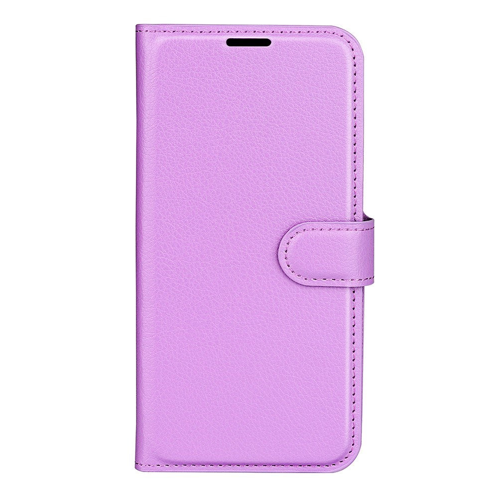 EIDERWOOD Motorola Moto G75 (5G) Kunstlæder Flip Cover m. Kortholder & Ståfunktion - Lilla
