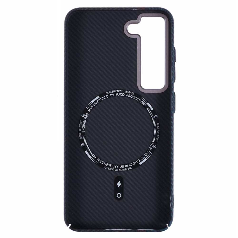 EIDERWOOD Mønstret Carbon Cover - Samsung Galaxy S23 - MagSafe Kompatibel - Dark Colored Pattern