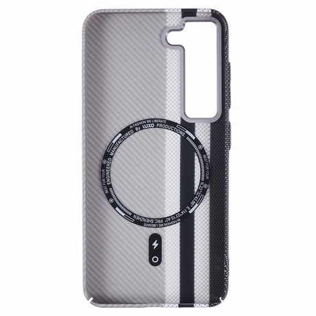 EIDERWOOD Mønstret Carbon Cover - Samsung Galaxy S23 - MagSafe Kompatibel - Grey Stripes