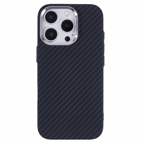 EIDERWOOD Mønstret Carbon Cover - iPhone 16 Pro - MagSafe Kompatibel - Black