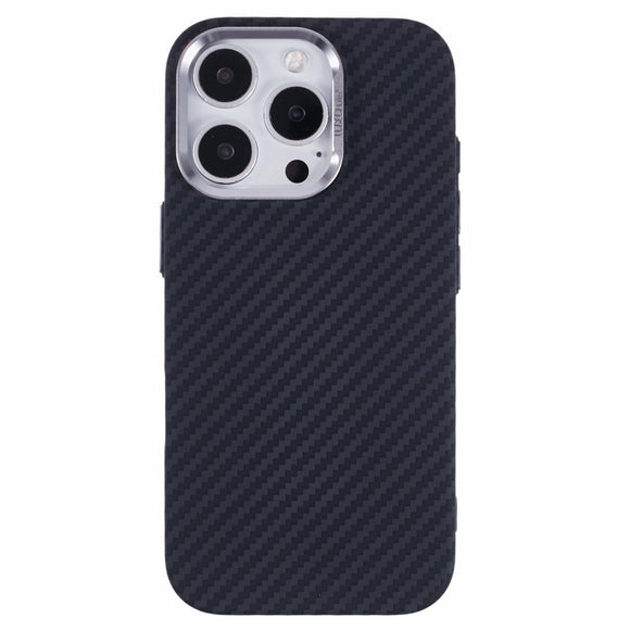 EIDERWOOD Mønstret Carbon Cover - iPhone 16 Pro - MagSafe Kompatibel - Black