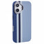 EIDERWOOD Mønstret Carbon Cover - iPhone 16 - MagSafe Kompatibel - Blue Stripes