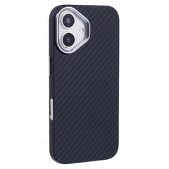 EIDERWOOD Mønstret Carbon Cover - iPhone 16 - MagSafe Kompatibel - Black
