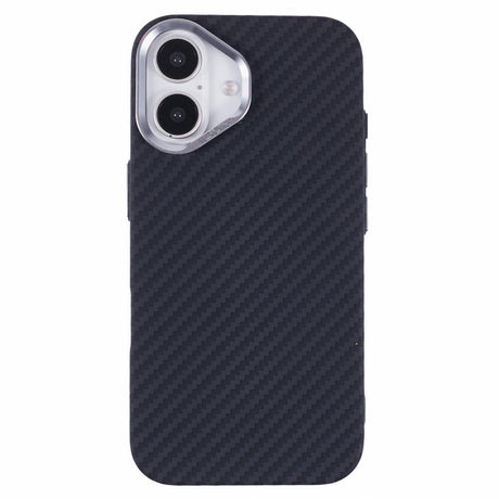 EIDERWOOD Mønstret Carbon Cover - iPhone 16 - MagSafe Kompatibel - Black