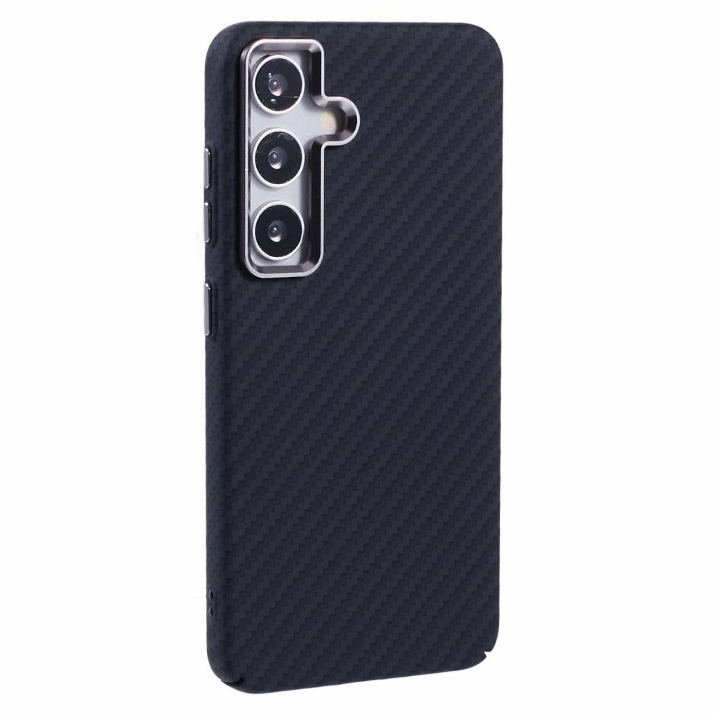 EIDERWOOD Mønstret Carbon Cover - Samsung Galaxy S24 - MagSafe Kompatibel - Black