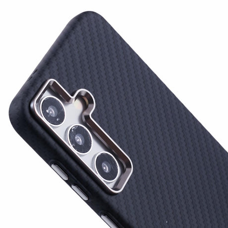 EIDERWOOD Mønstret Carbon Cover - Samsung Galaxy S24 - MagSafe Kompatibel - Black
