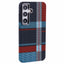 EIDERWOOD Mønstret Carbon Cover - Samsung Galaxy S24 - MagSafe Kompatibel - Dark Checkered Pattern